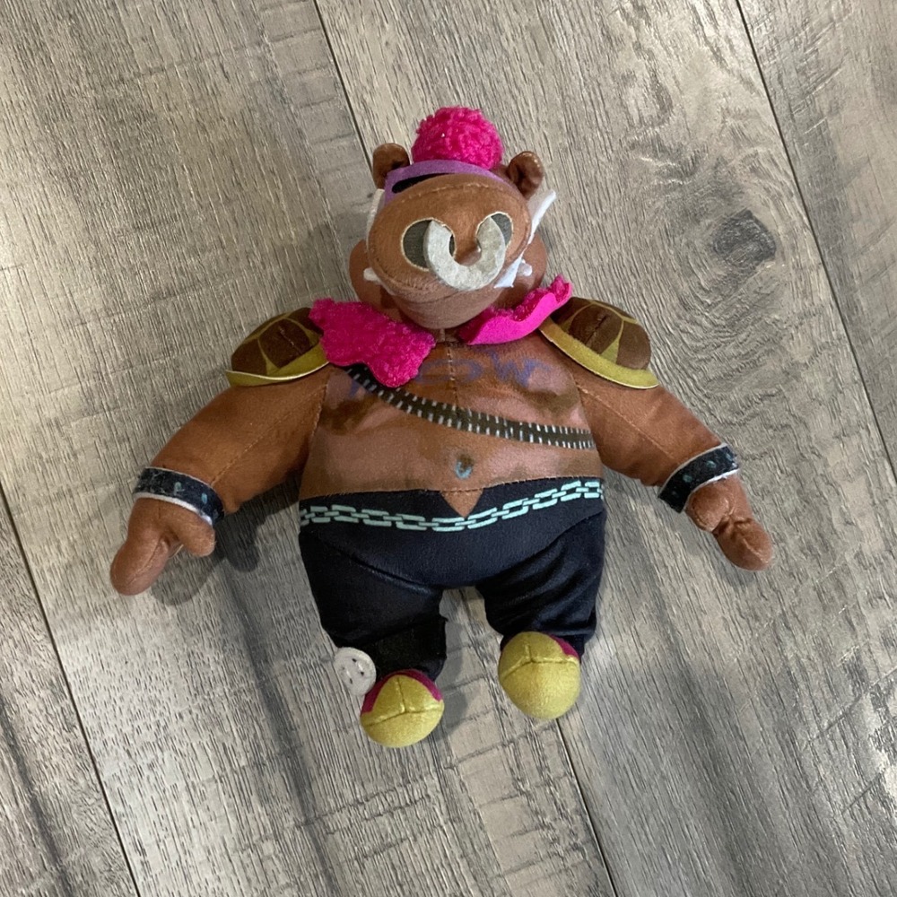 TMNT Mutant Mayhem Bebop Plush Stuffed‎ Animal 2023 Nickelodeon Paramount Movie